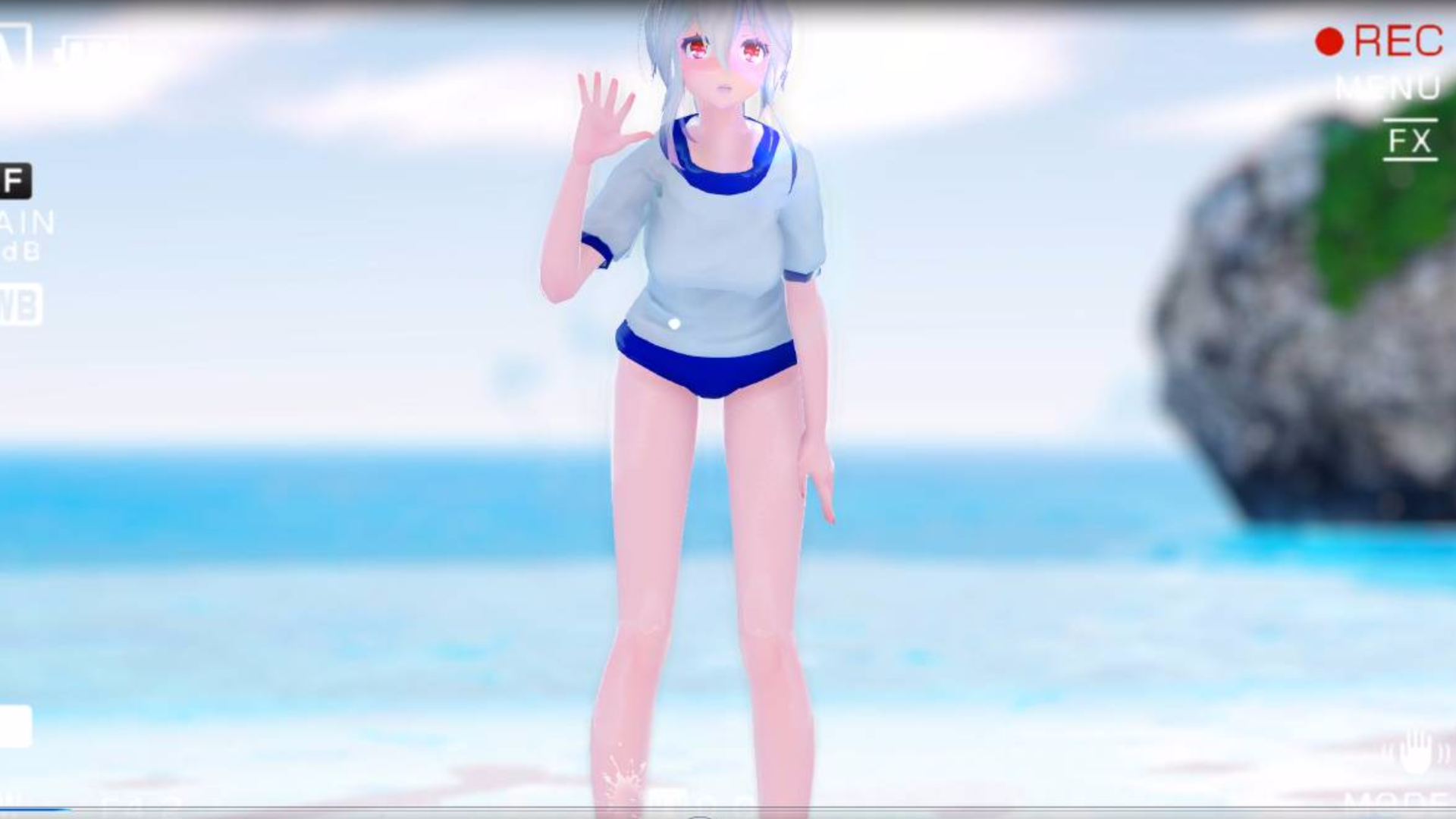 《MMD》弱音小姐姐(DeepBlueSong)